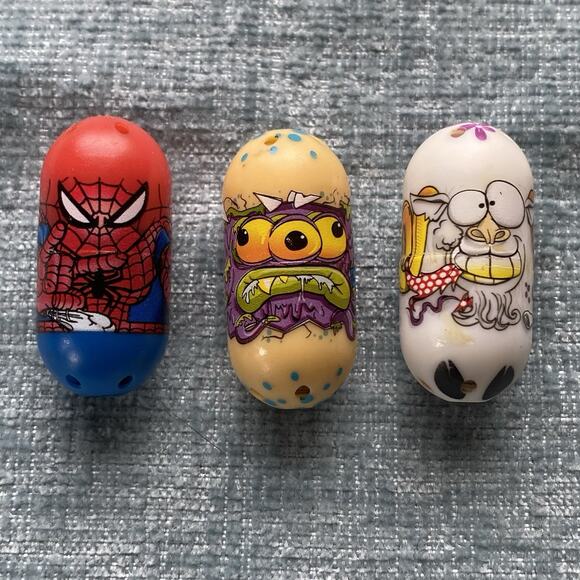 Mighty Beanz Lot Of 20 Mixed Figures Collectibles Retro Toys - Picture 3 of 8